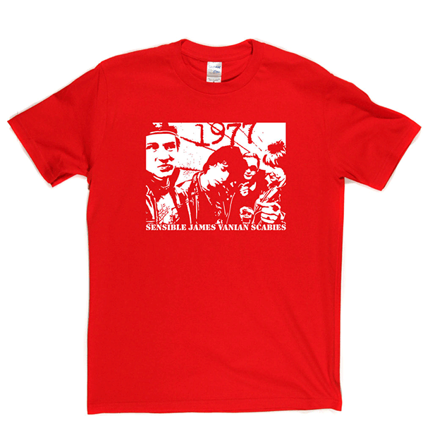 Damned Sensible James Vanian Scabies T-shirt