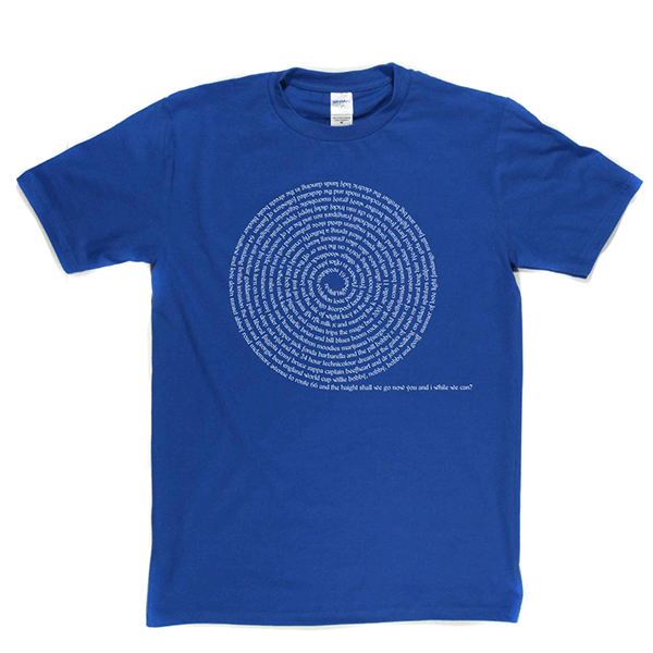 60s Spiral White T Shirt