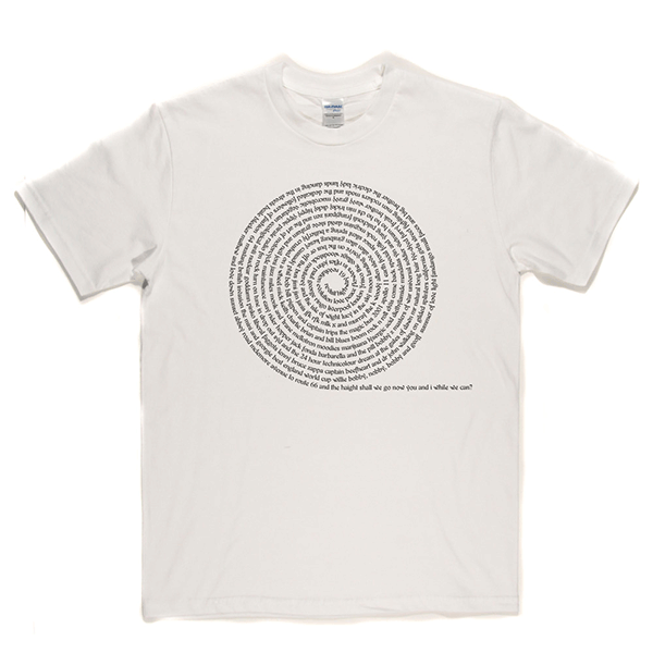 60s Spiral White T Shirt