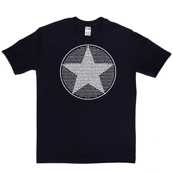 70s Star White T Shirt