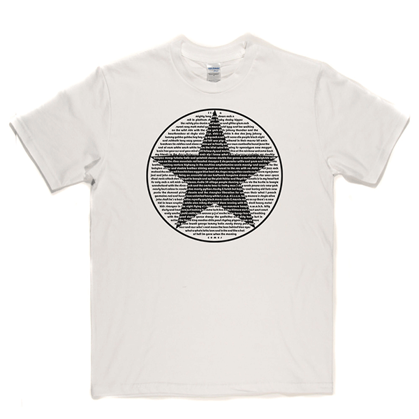 70s Star White T Shirt