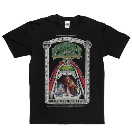 Janis Joplin Fillmore West Poster T-Shirt