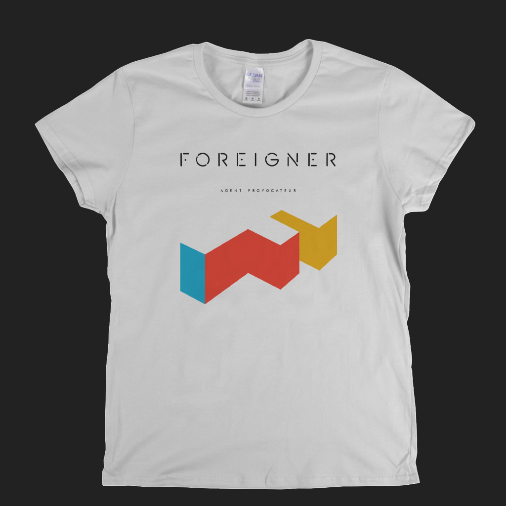 Foreigner Agent Provocateur Womens T-Shirt