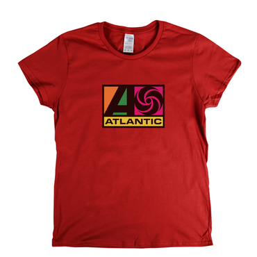 Atlantic Record Label Logo Womens T-Shirt