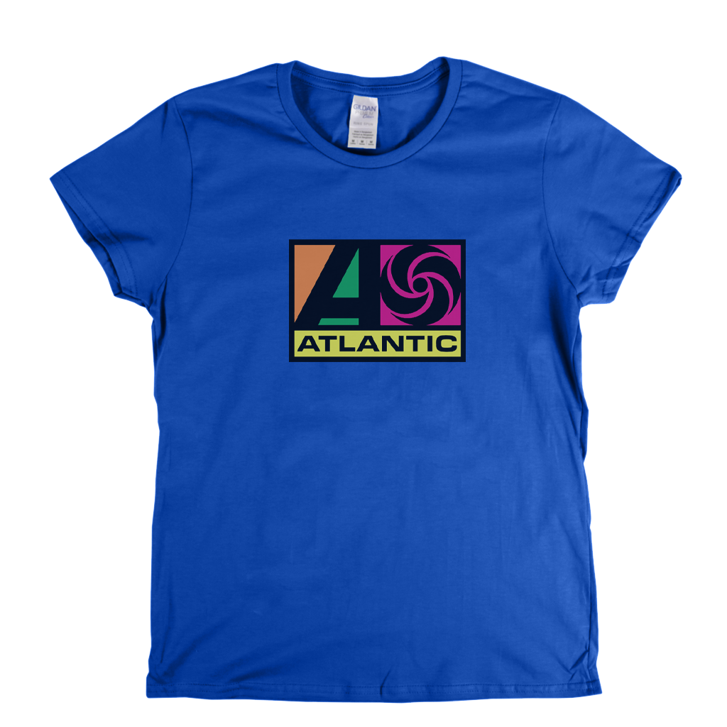 Atlantic Record Label Logo Womens T-Shirt