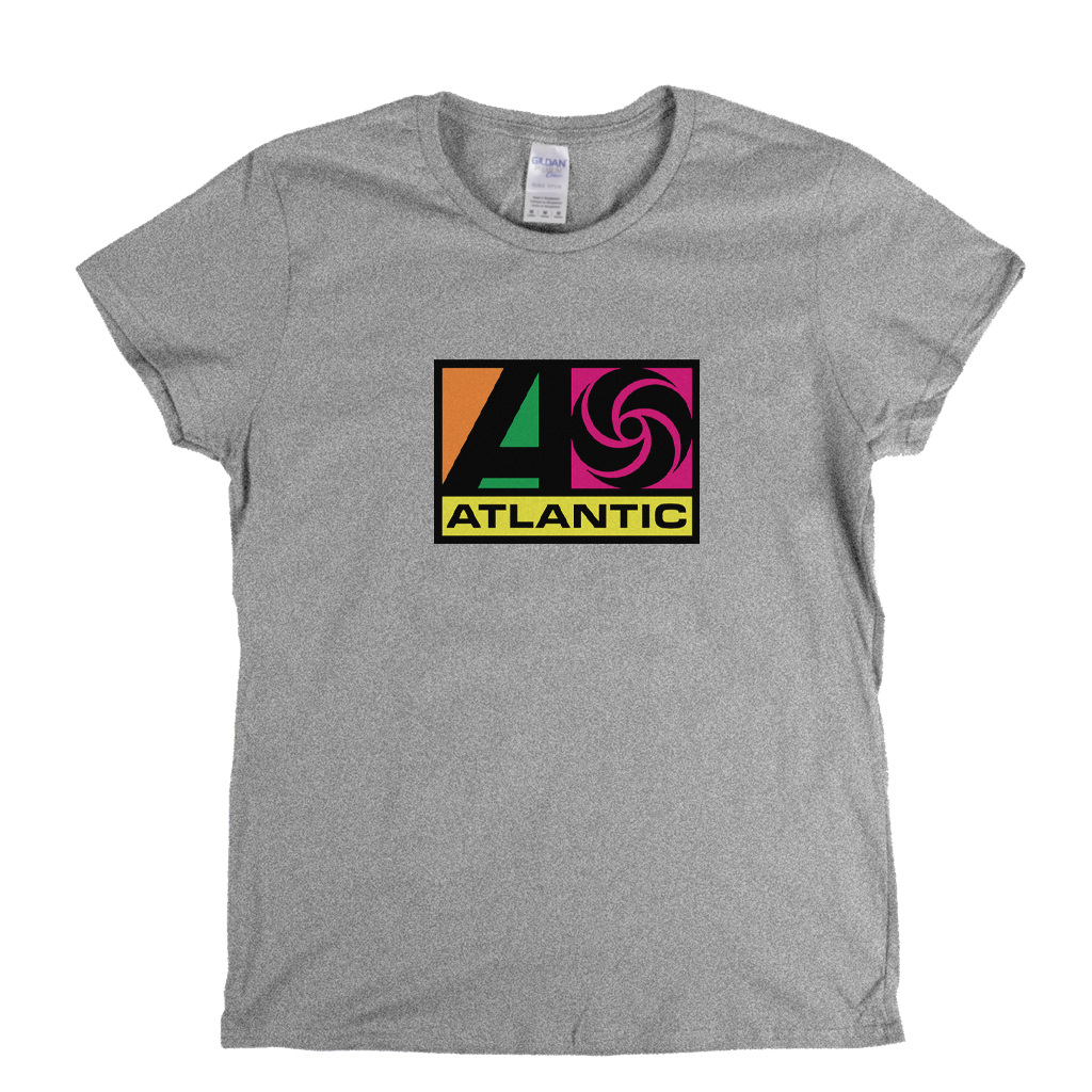 Atlantic Record Label Logo Womens T-Shirt