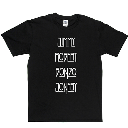Jimmy Robert Bonzo Jonesy T Shirt