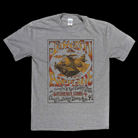 Jefferson Airplane Gig Poster T-Shirt