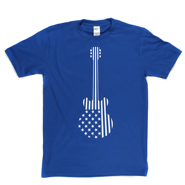 Star Stripes Guitar T-shirt