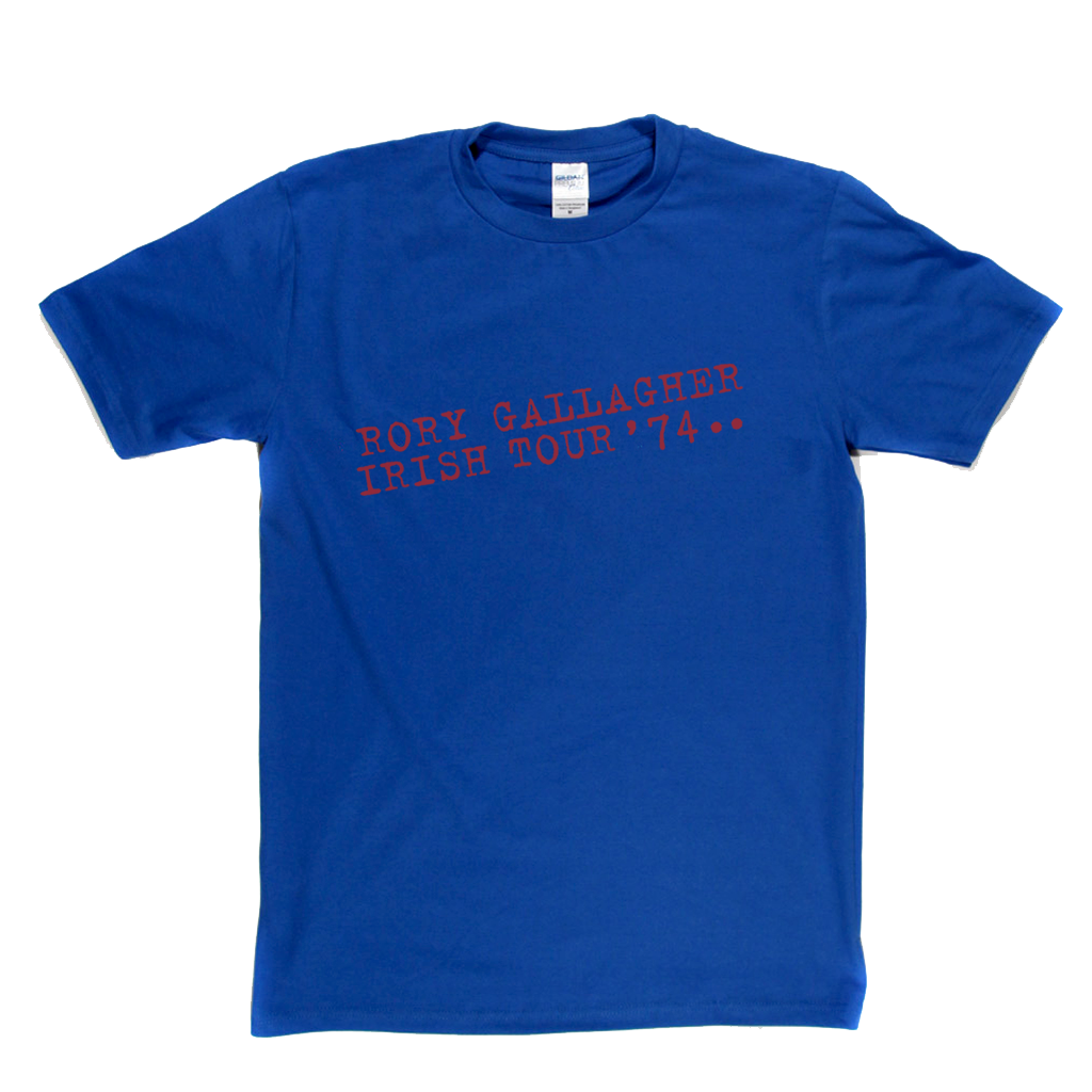 Rory Gallagher Irish Tour 74 T-Shirt
