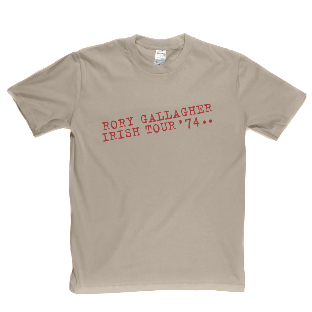 Rory Gallagher Irish Tour 74 T-Shirt