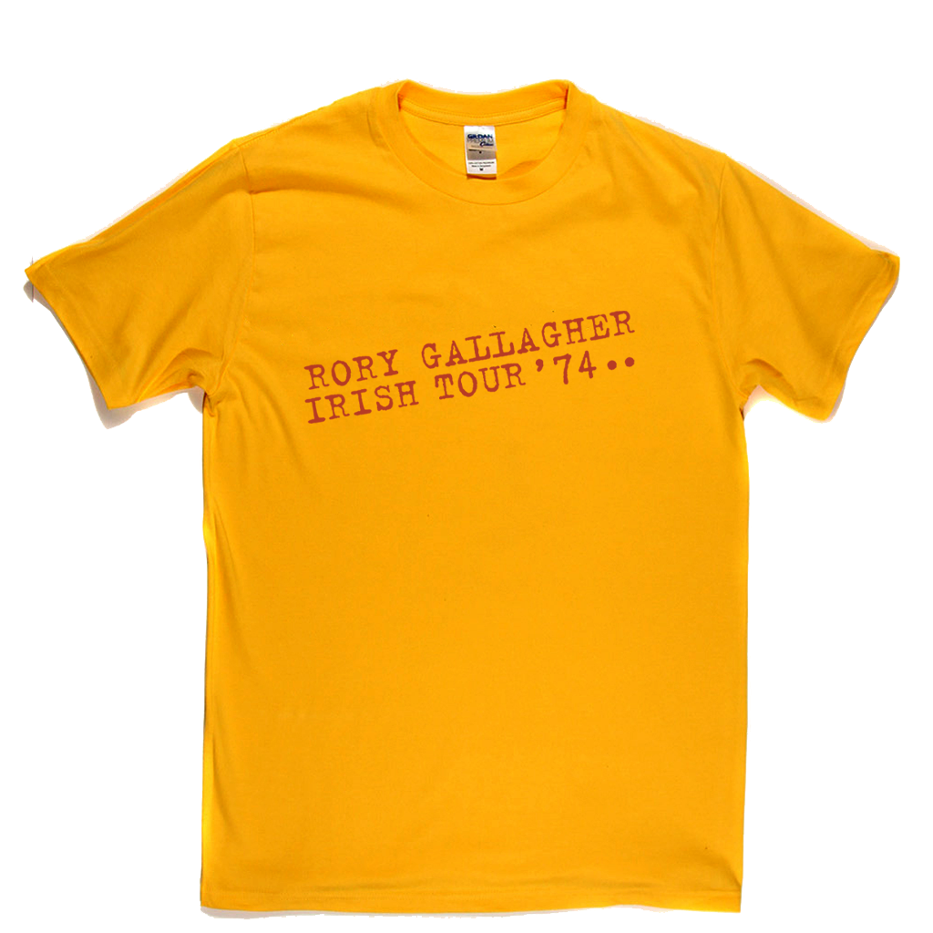 Rory Gallagher Irish Tour 74 T-Shirt