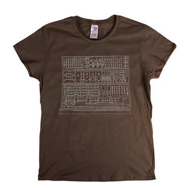 Moog Synthesizer Womens T-Shirt