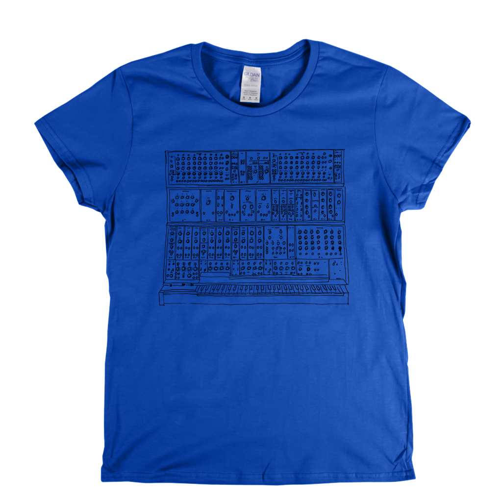 Moog Synthesizer Womens T-Shirt