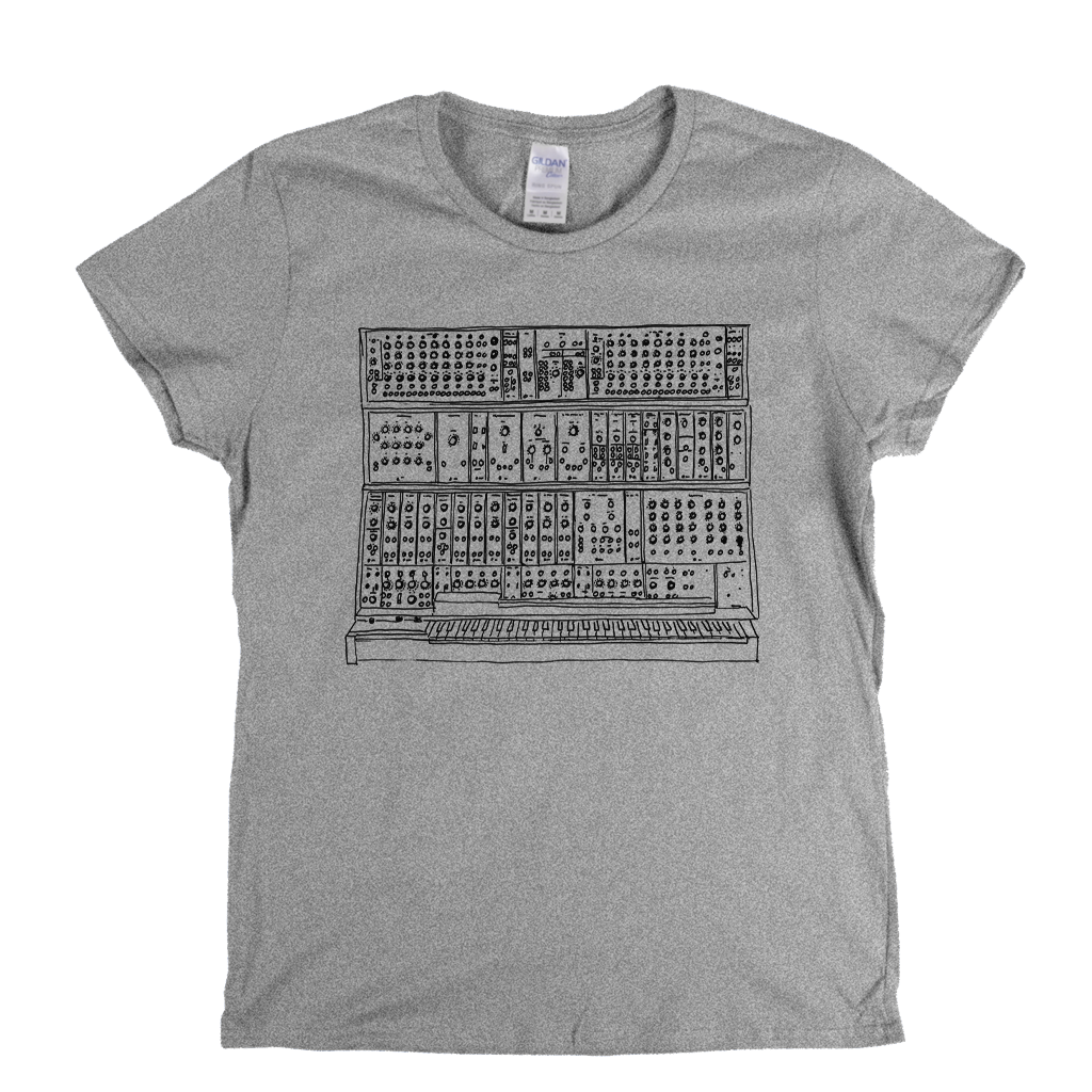 Moog Synthesizer Womens T-Shirt