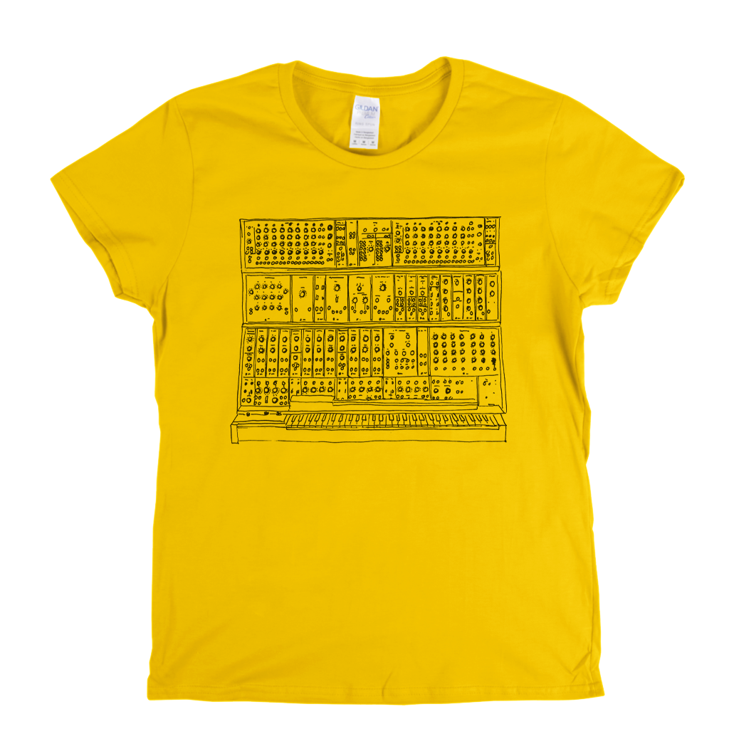 Moog Synthesizer Womens T-Shirt
