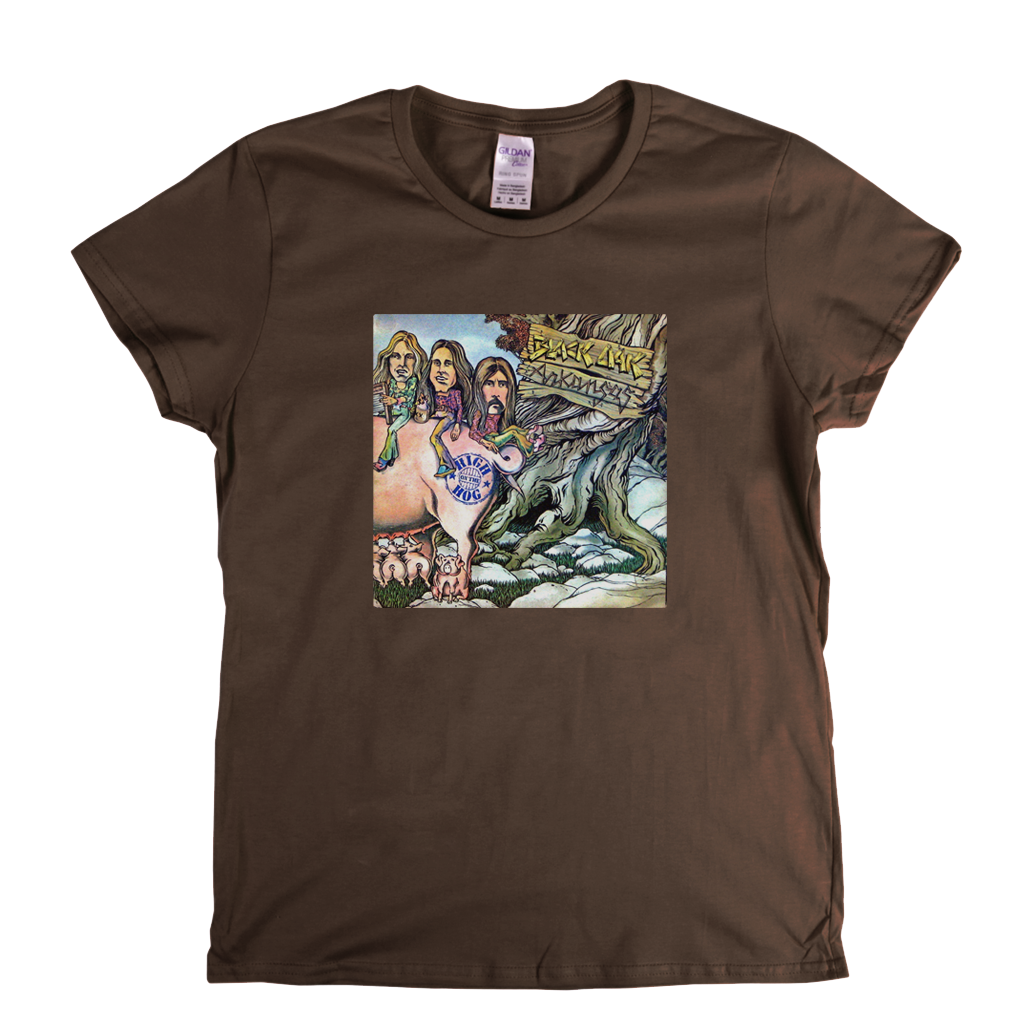 Black Oak Arkansas High On The Hog Womens T-Shirt