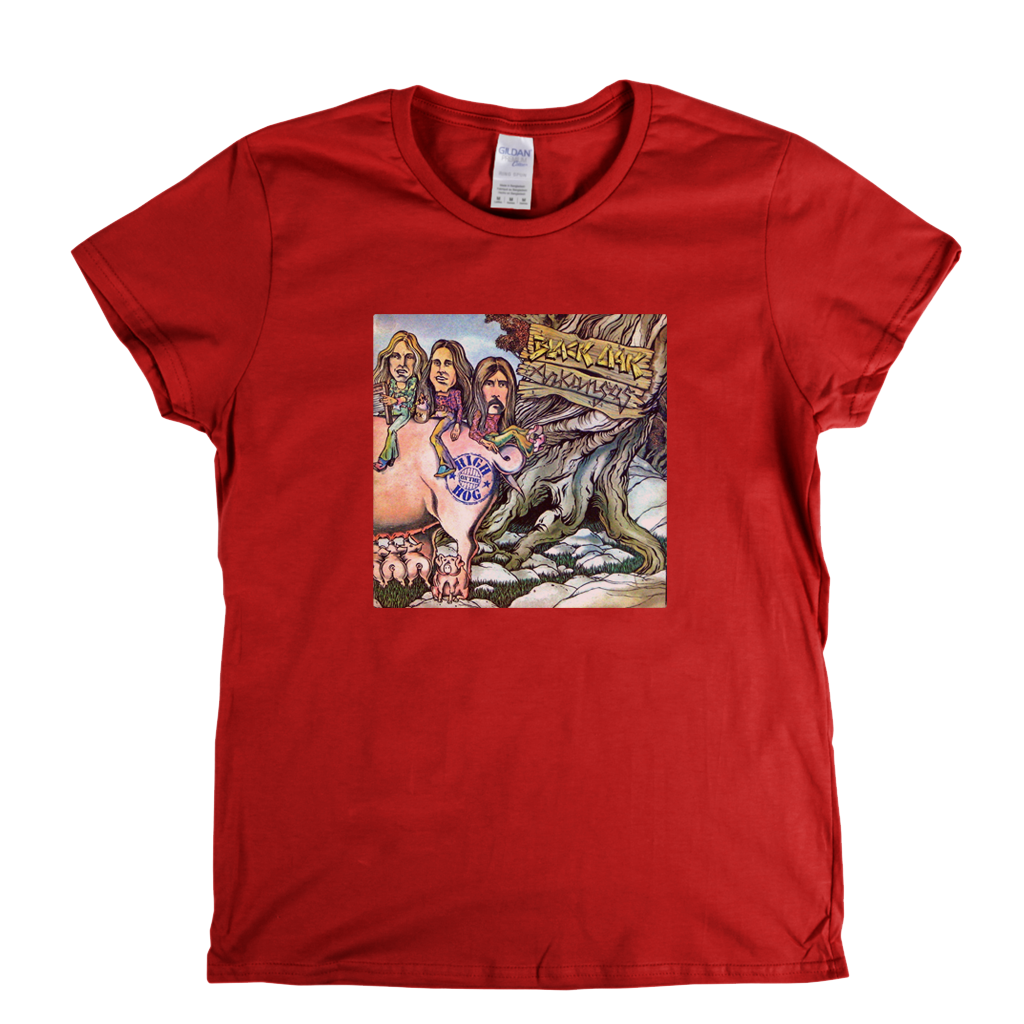 Black Oak Arkansas High On The Hog Womens T-Shirt