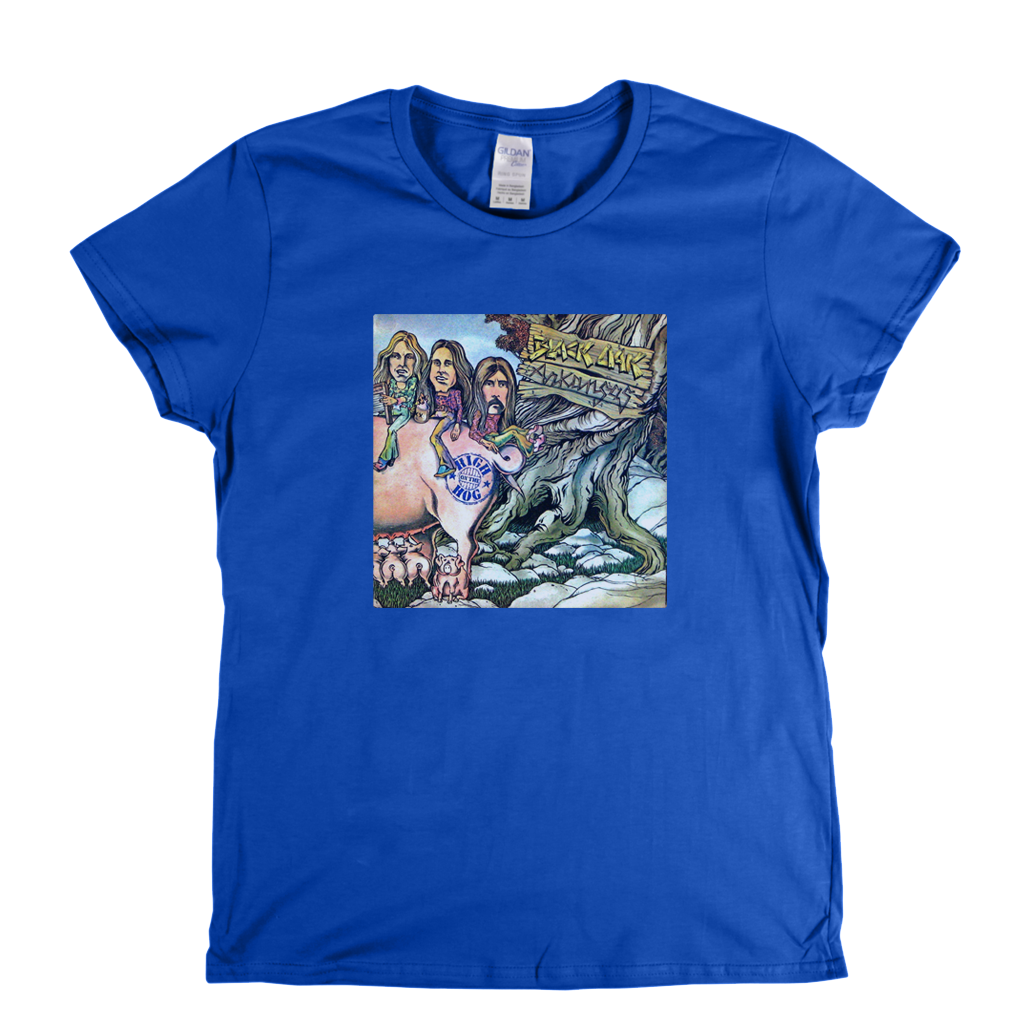 Black Oak Arkansas High On The Hog Womens T-Shirt