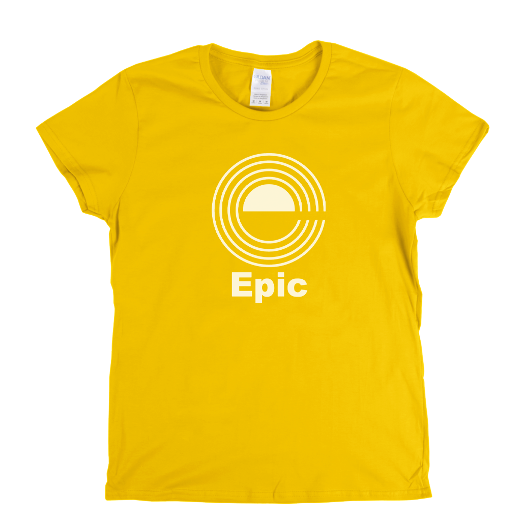 Epic Record Logo Womens T-Shirt