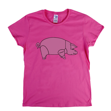 Pink Floyd Pig Womens T-Shirt
