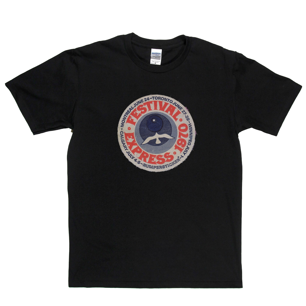 Festival Express Patch 1970 T-Shirt