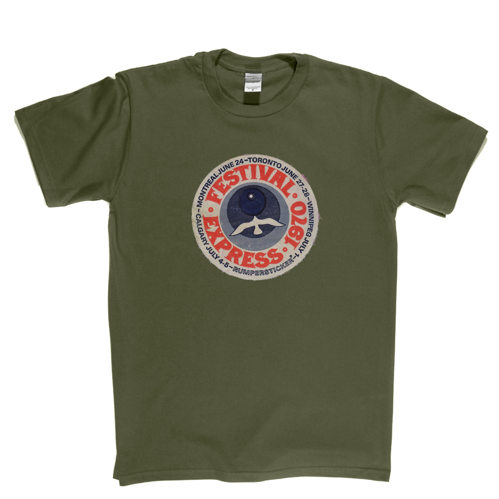 Festival Express Patch 1970 T-Shirt