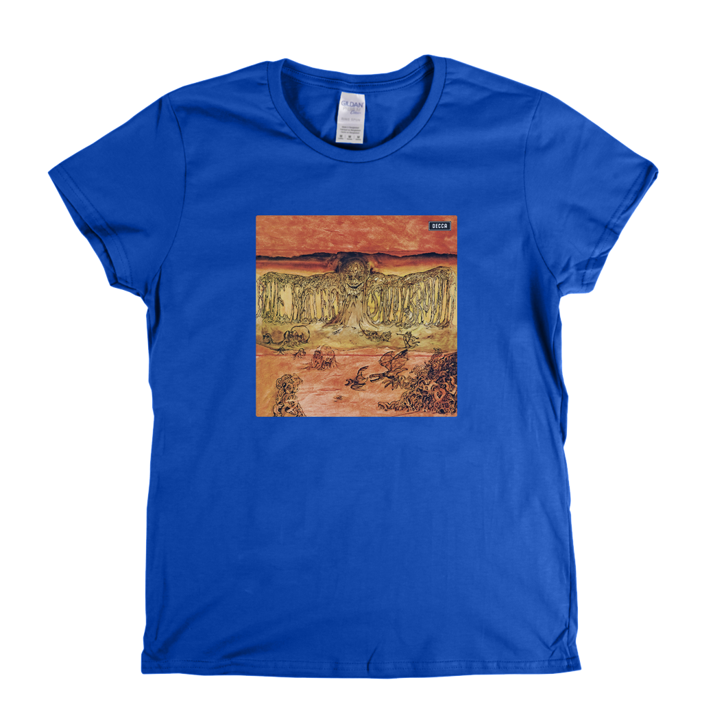 Savoy Brown Blue Matter Womens T-Shirt