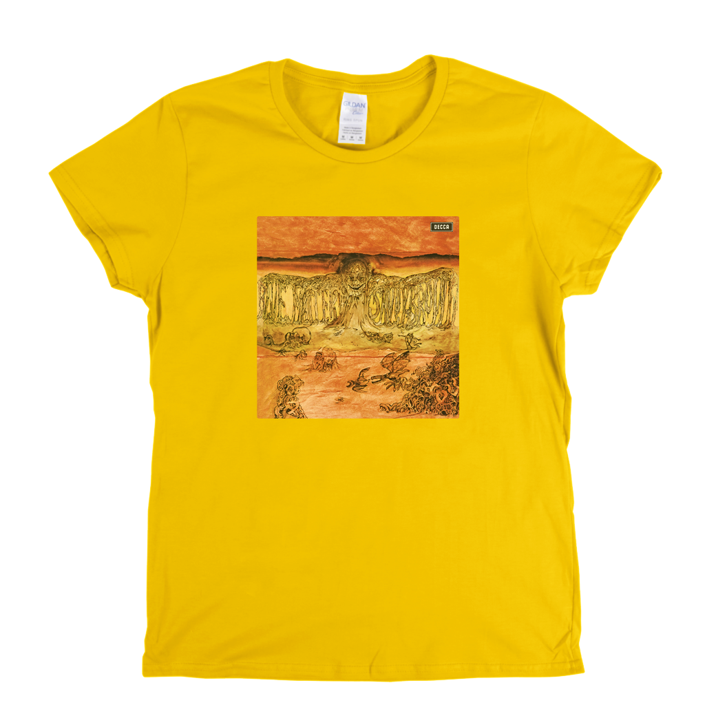 Savoy Brown Blue Matter Womens T-Shirt