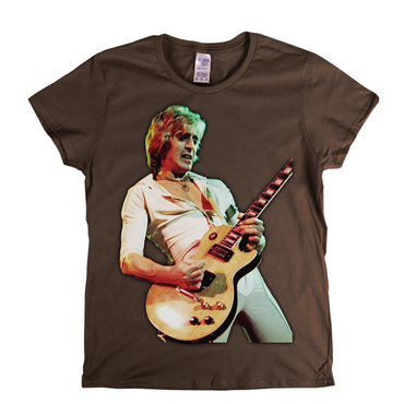 Mick Ronson Live Womens T-Shirt