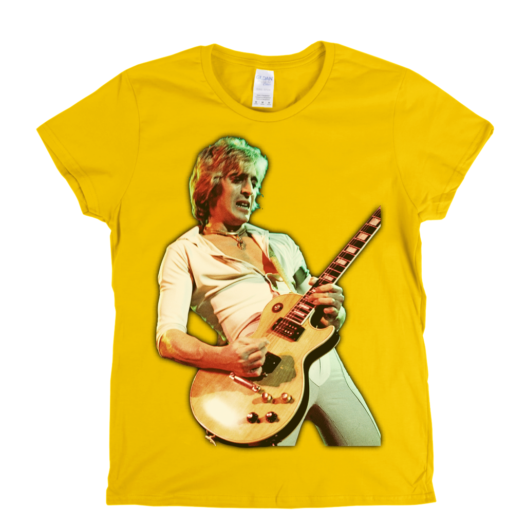 Mick Ronson Live Womens T-Shirt