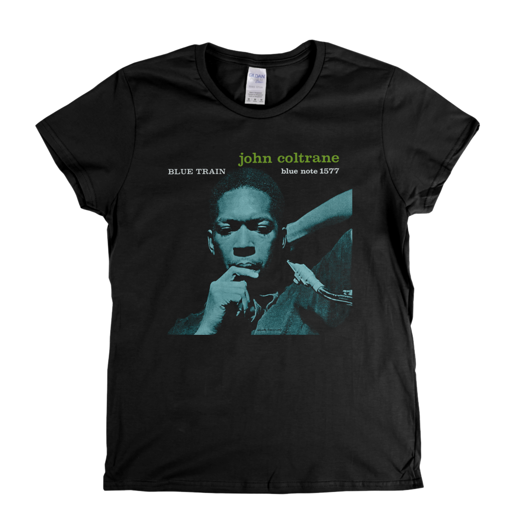 John Coltrane Blue Train Womens T-Shirt