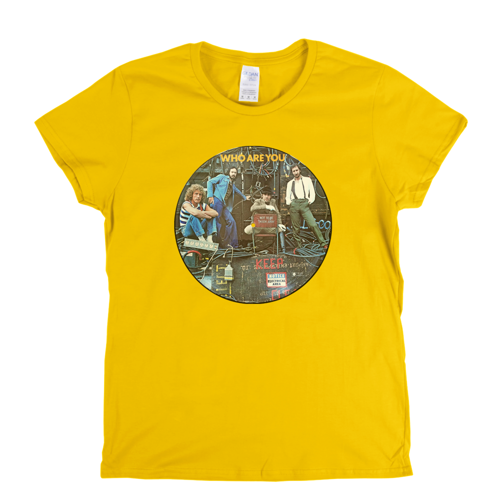 The Who Who Are You Womens T-Shirt