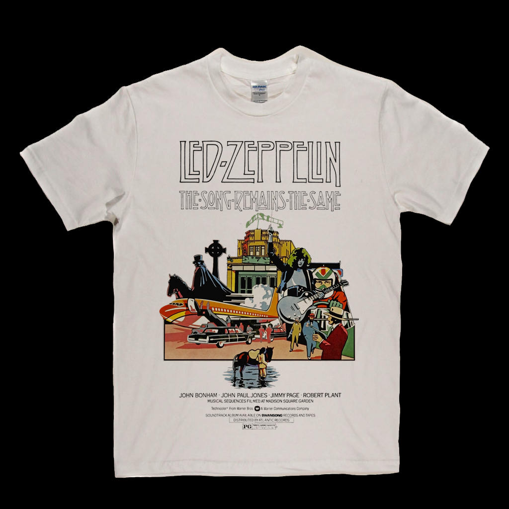 Led Zeppelin The Song Remains The Same Poster T-Shirt
