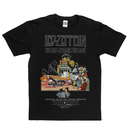 Led Zeppelin The Song Remains The Same Poster T-Shirt