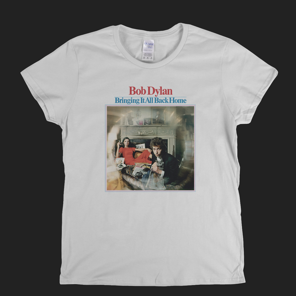 Bob Dylan Bringing It Back Home Womens T-Shirt