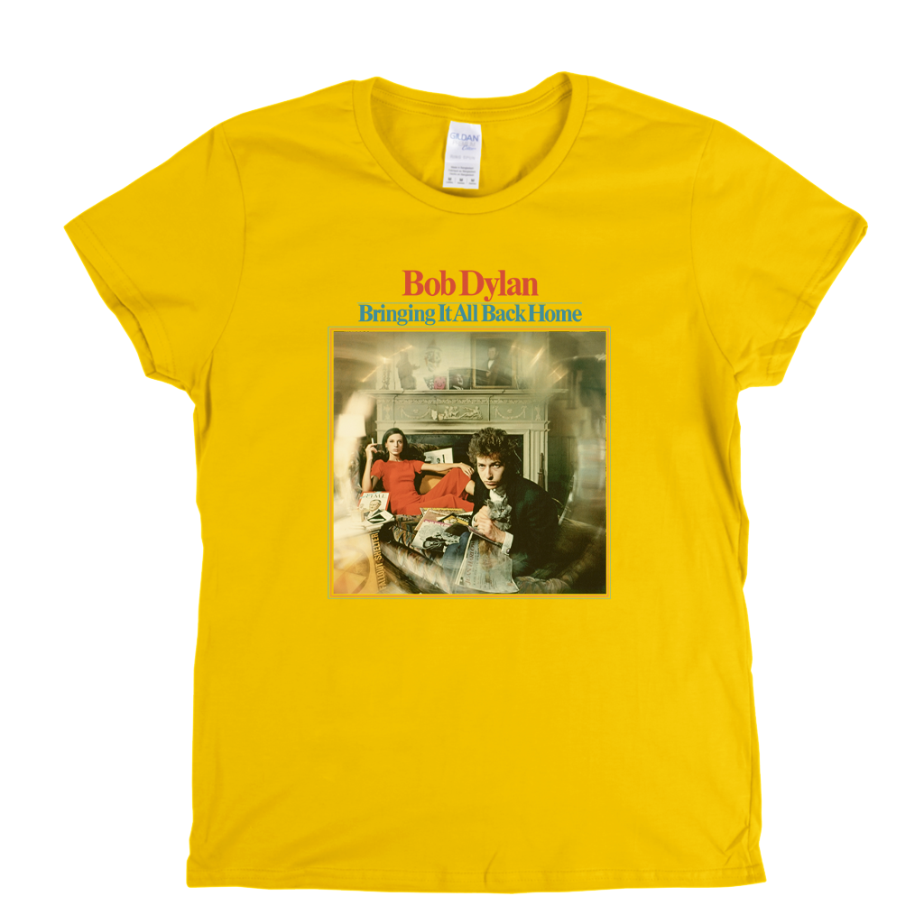 Bob Dylan Bringing It Back Home Womens T-Shirt