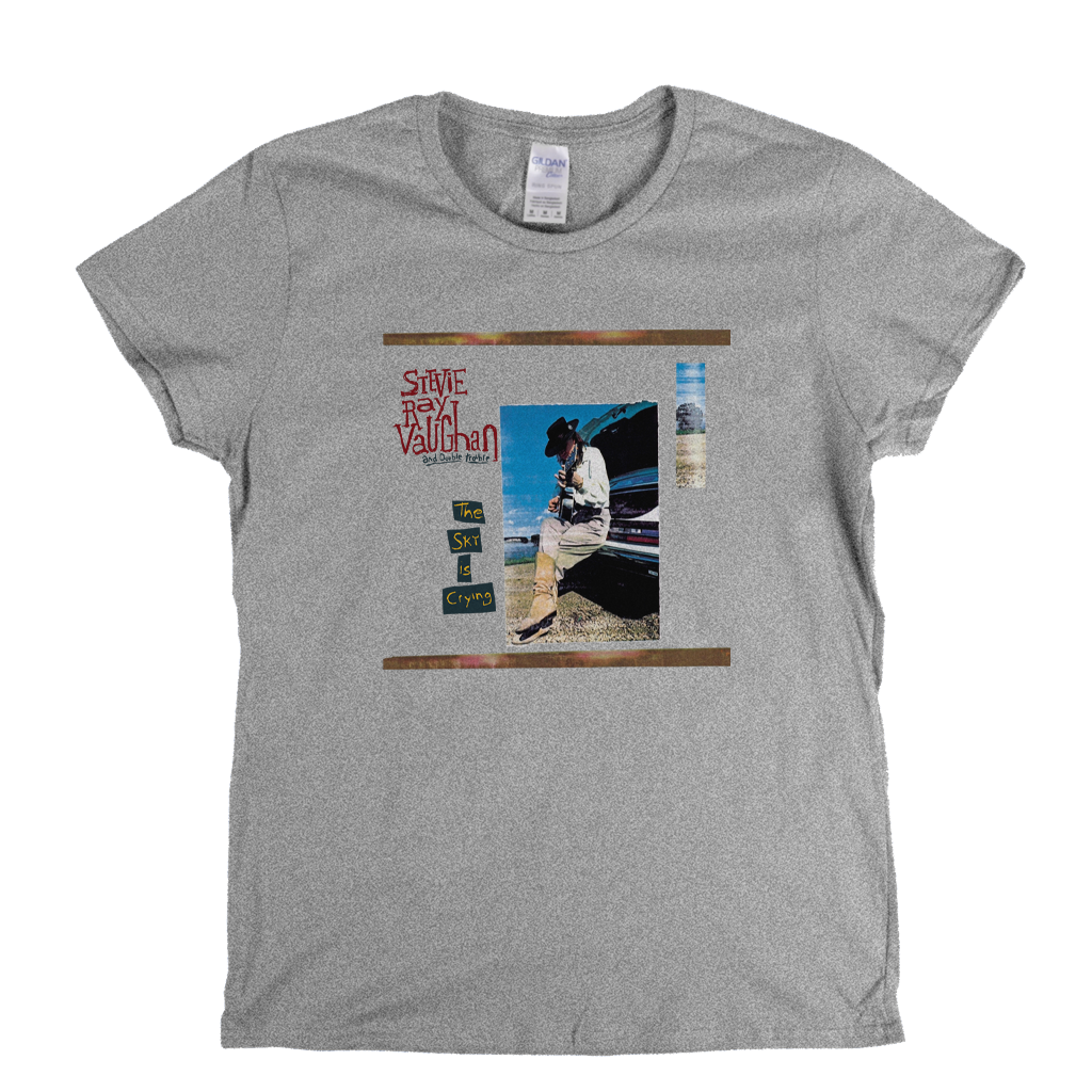 Stevie Ray Vaughan The Sky Is Crying Womens T-Shirt