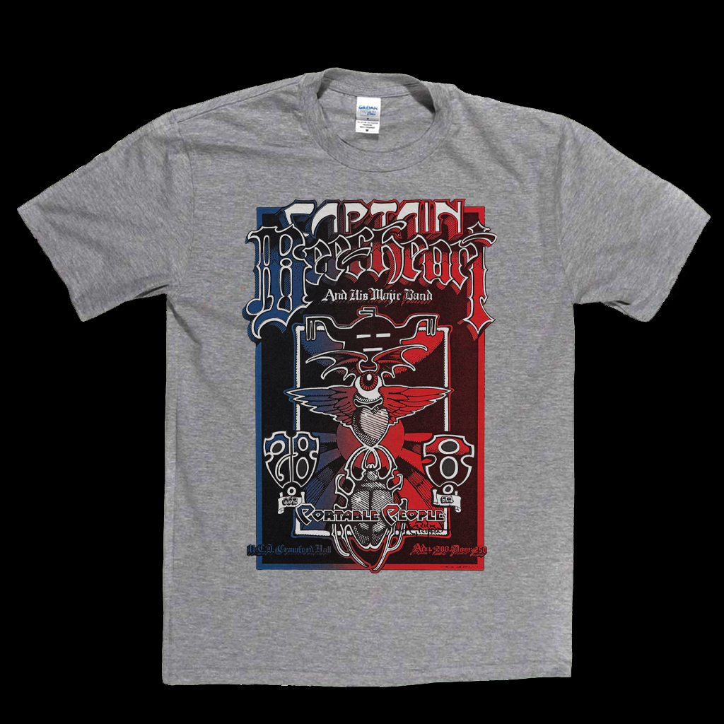 Captain Beefheart Portable People Poster T-Shirt