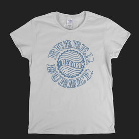 Rubber Dubber Records Bootleg Label Womens T-Shirt