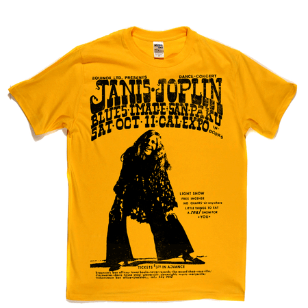 Janis Joplin Concert Poster T-Shirt