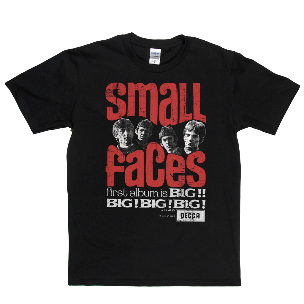Small Faces Big Big Big Big Poster T-Shirt