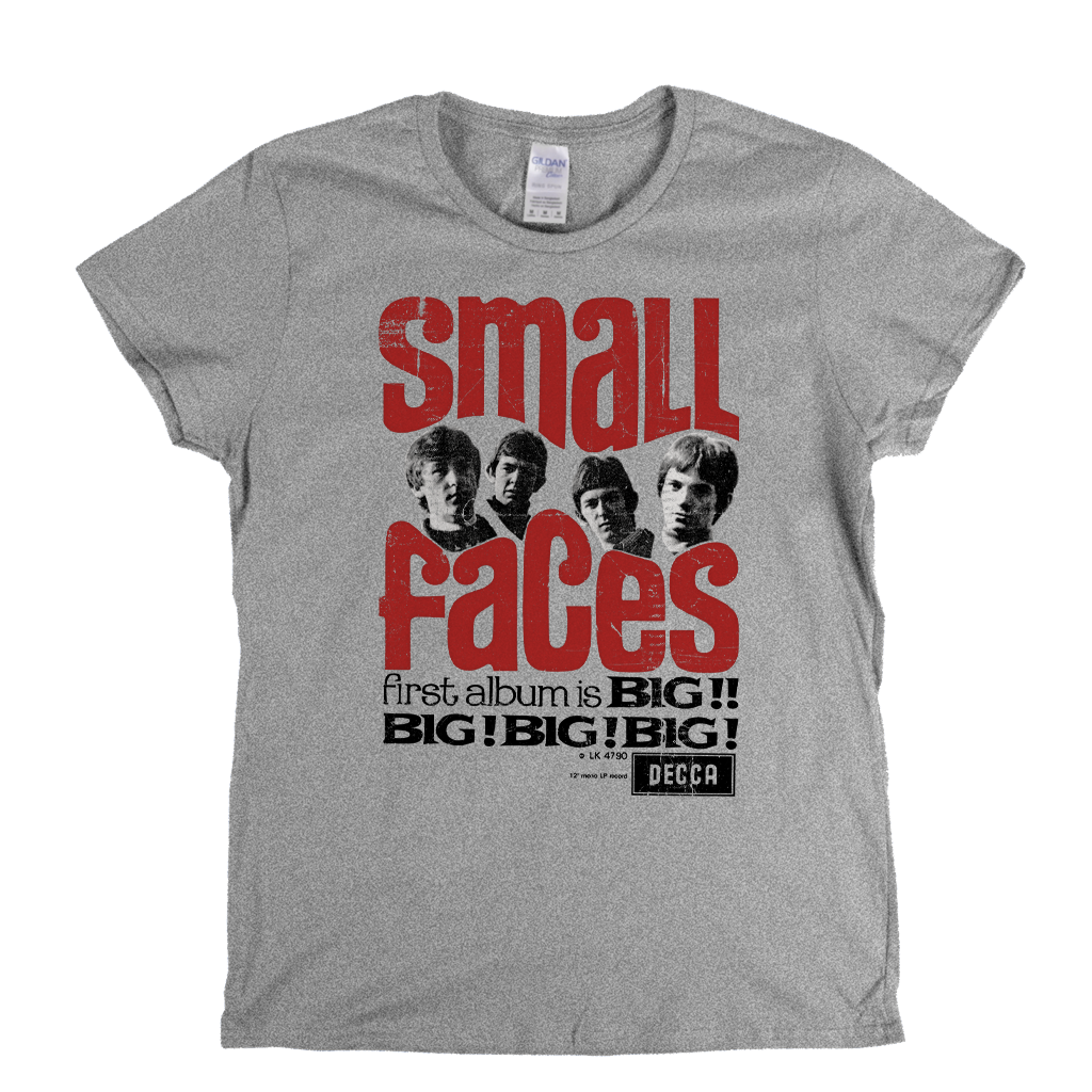 Small Faces Big Big Big Big Poster Womens T-Shirt