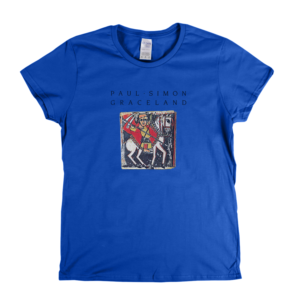 Paul Simon Graceland Womens T-Shirt