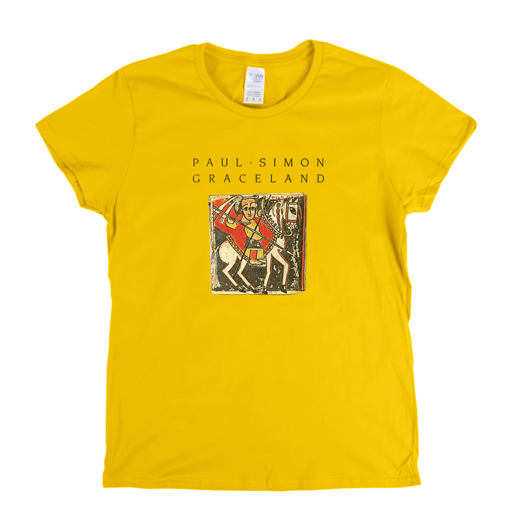 Paul Simon Graceland Womens T-Shirt