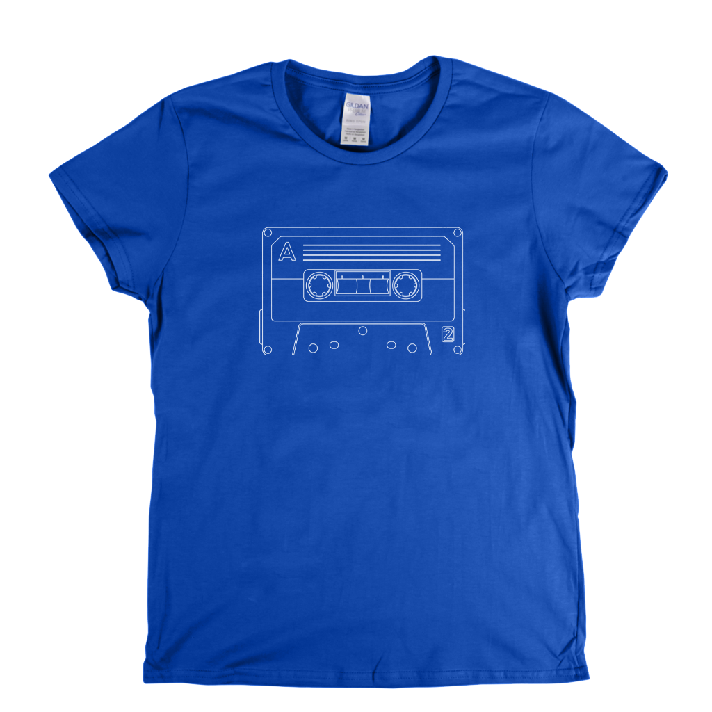 Cassette Side A Womens T-Shirt