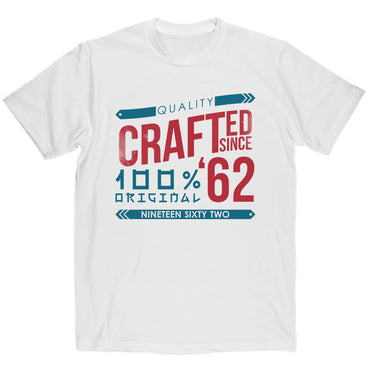 Crafted in 1962 Year T Shirt