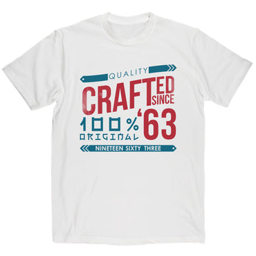 Crafted in 1963 Year T Shirt