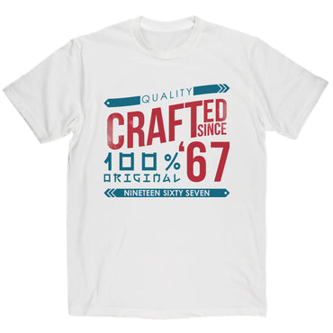 Crafted in 1967 Year T Shirt
