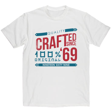 Crafted in 1969 Year T Shirt
